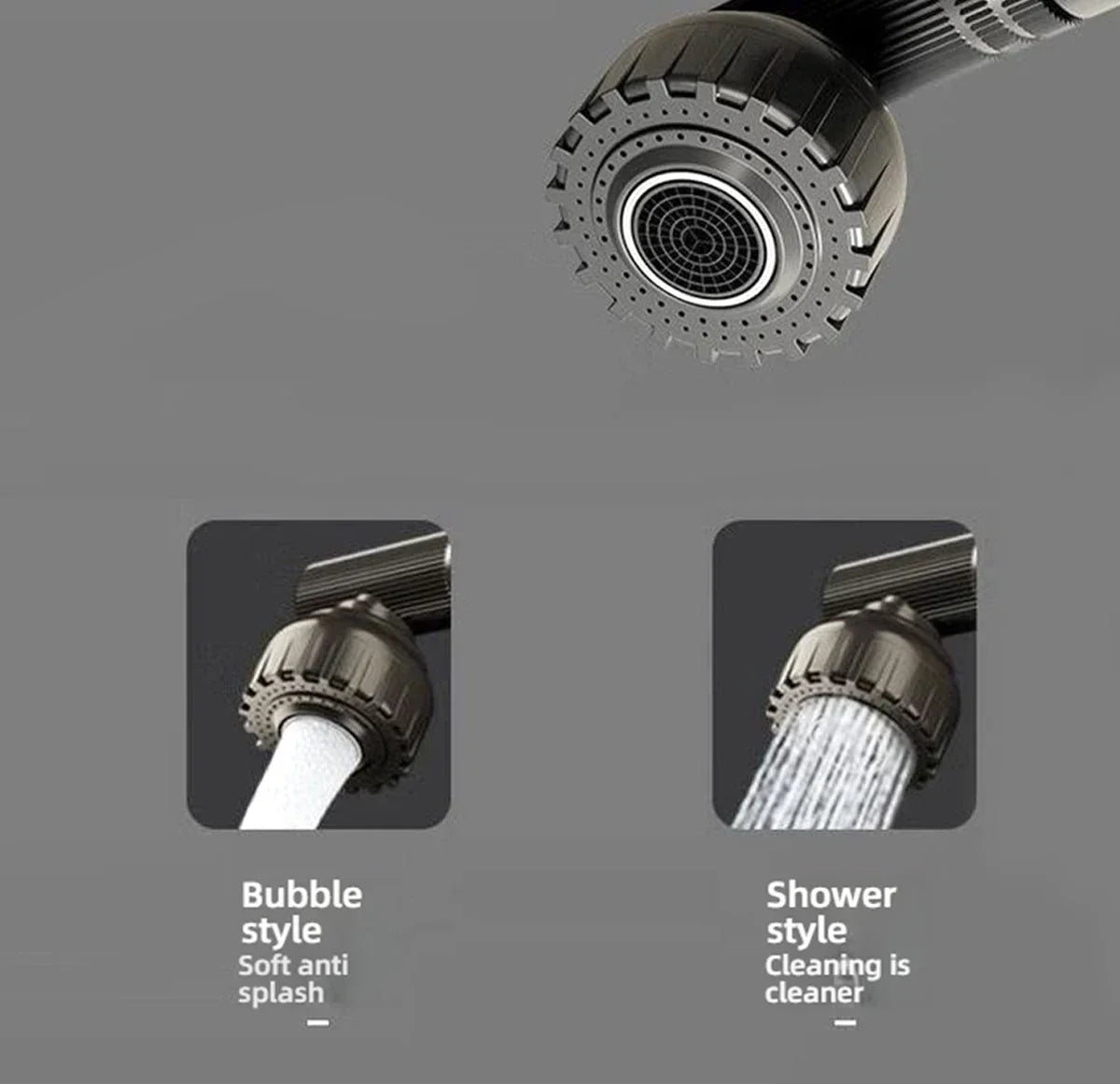 1080° Rotating Basin Faucet – Hot & Cold Multi-Function Booster Tap for Bathroom & Kitchen Use