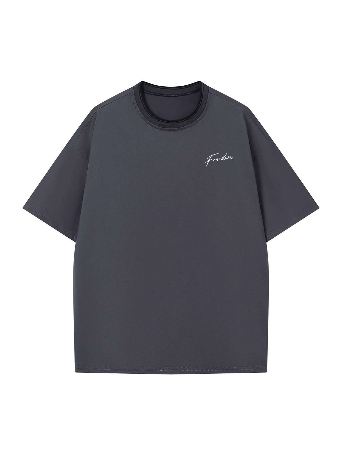 Men’s Summer Casual Crew Neck T-shirt with Unique Geometric Graphic Print — Short Sleeve Outdoor Top