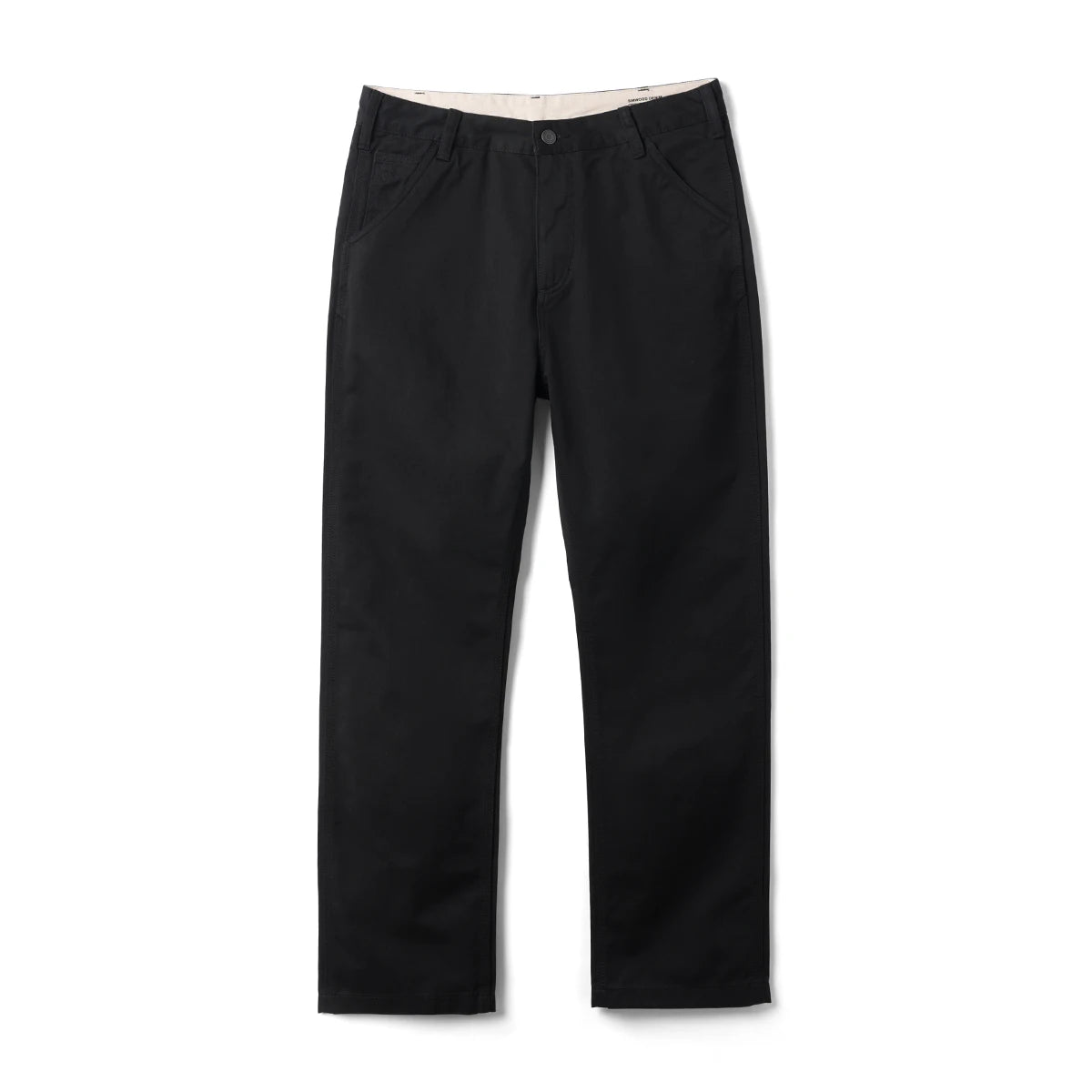 SIMWOOD 2025 Spring-Summer Men's Loose Straight Chinos – 100% Cotton, 320gsm, Smart Casual Lightweight Trousers