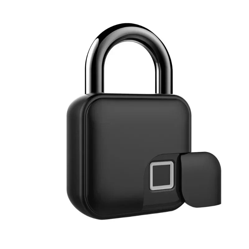 Smart Graffiti Fingerprint Bluetooth Padlock – Anti-Theft Lock for Warehouse Doors, Storage Cabinets, and Luggage