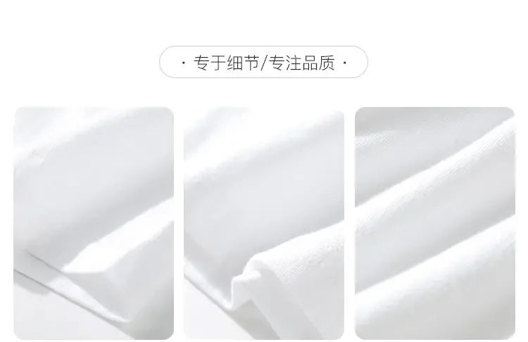 2-Pack Unisex Solid Color T-Shirts – 100% Cotton, Loose Fit, Short Sleeve, Basic Everyday Tees for Men & Women, White & Black Options