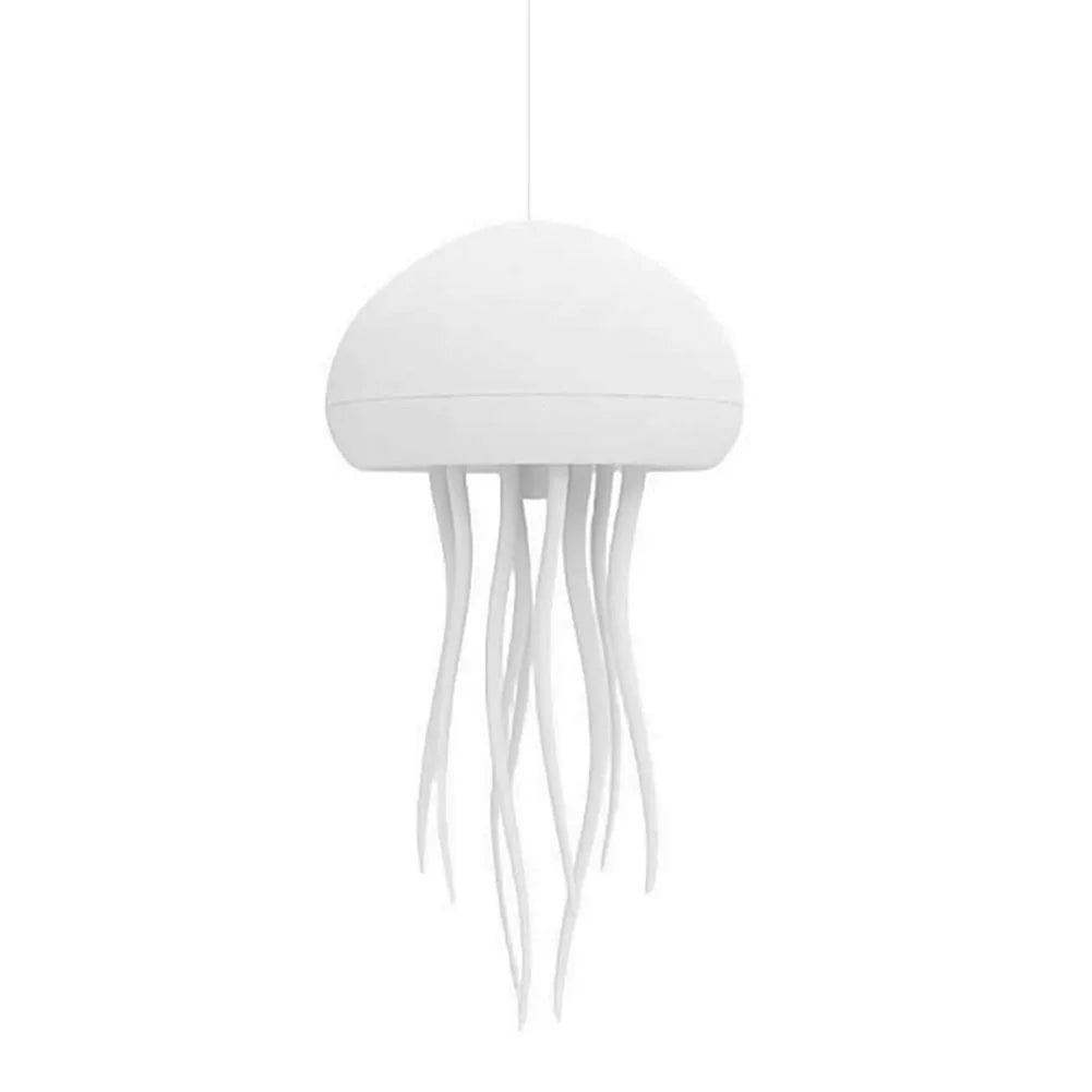 Voice-Controlled RGB Jellyfish Night Light – Gradient Bedside & Desk Lamp for Home or Office Decoration