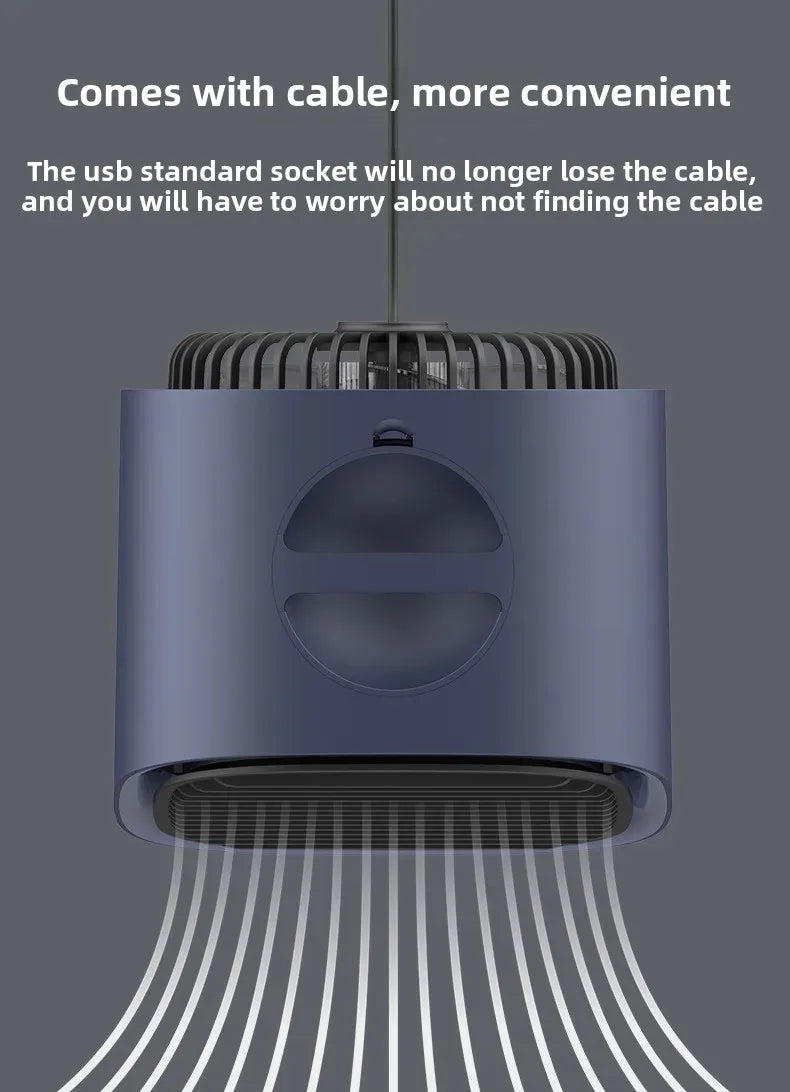 Portable Mini Air Conditioner – Personal Evaporative Cooler with 3-Speed Fan, Compact Desk Cooling Fan for Office, Home, or Car Use