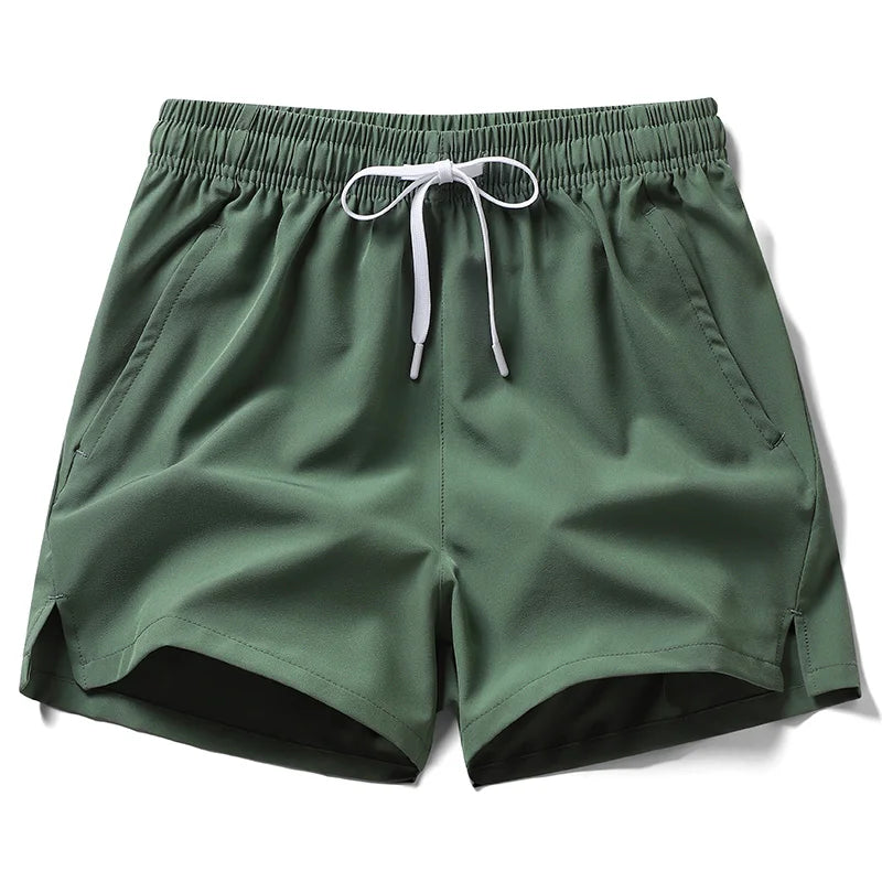 2024 Summer Trending 3-in-1 Sports Shorts – Unisex Running Pants with Zippered Pockets, Ideal for Couples