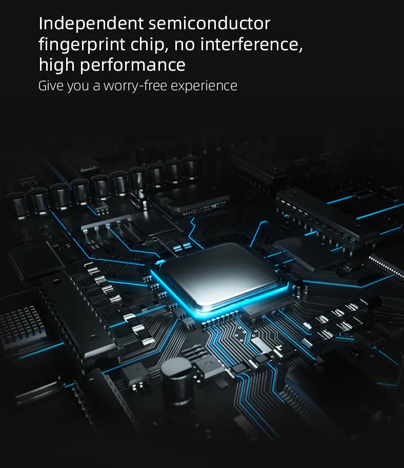 Smart Bluetooth Fingerprint Padlock with Remote Unlock via Tuya App and Extended Battery Life