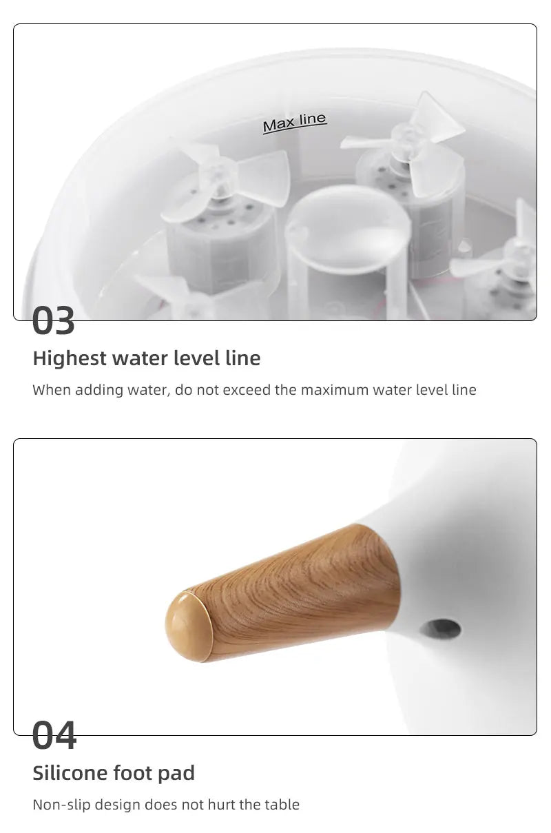 Creative Jellyfish-Shaped Ultrasonic Aroma Humidifier with Remote Control – Essential Oil Diffuser & Mist Maker