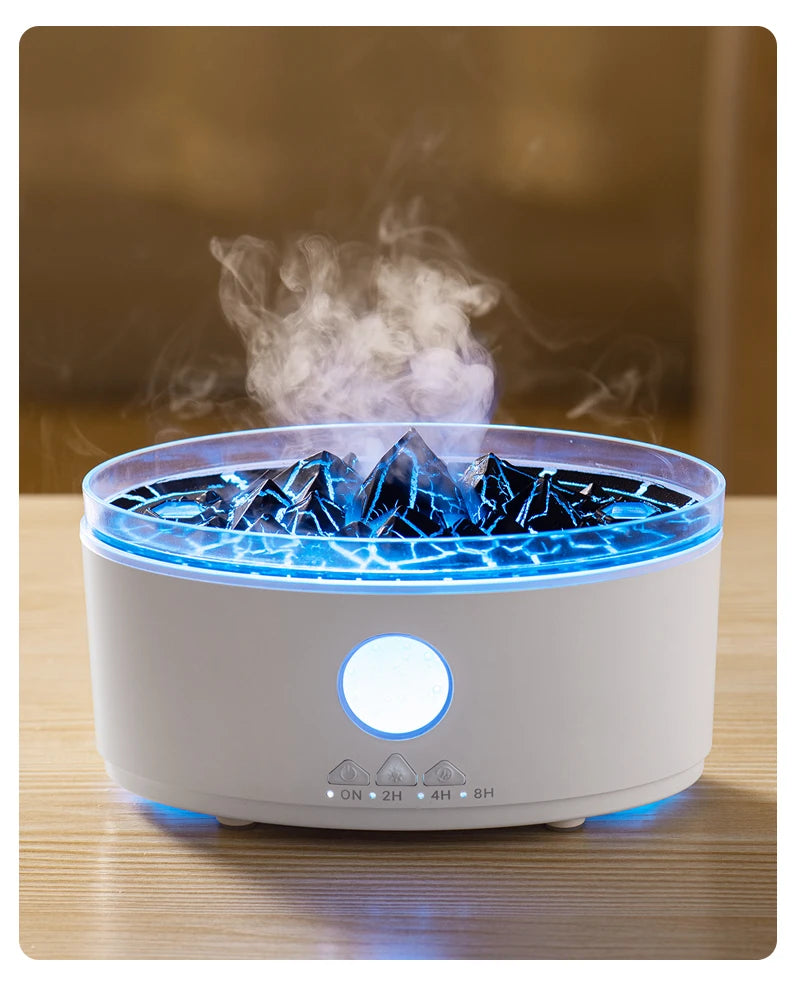 DC 24V Jellyfish-Inspired Electric Aroma Diffuser & Humidifier with RGB Lights and Remote Control for Home Use
