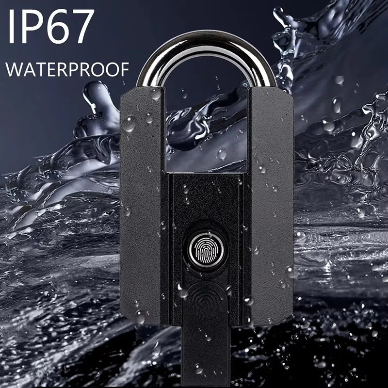 Smart Fingerprint Padlock – Keyless Biometric Security Lock with Password Access, Anti-Theft Protection, and TTLOCK/Tuya App Control