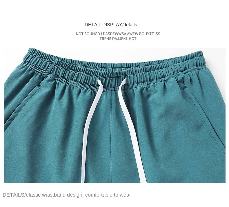 2024 Summer Trending 3-in-1 Sports Shorts – Unisex Running Pants with Zippered Pockets, Ideal for Couples