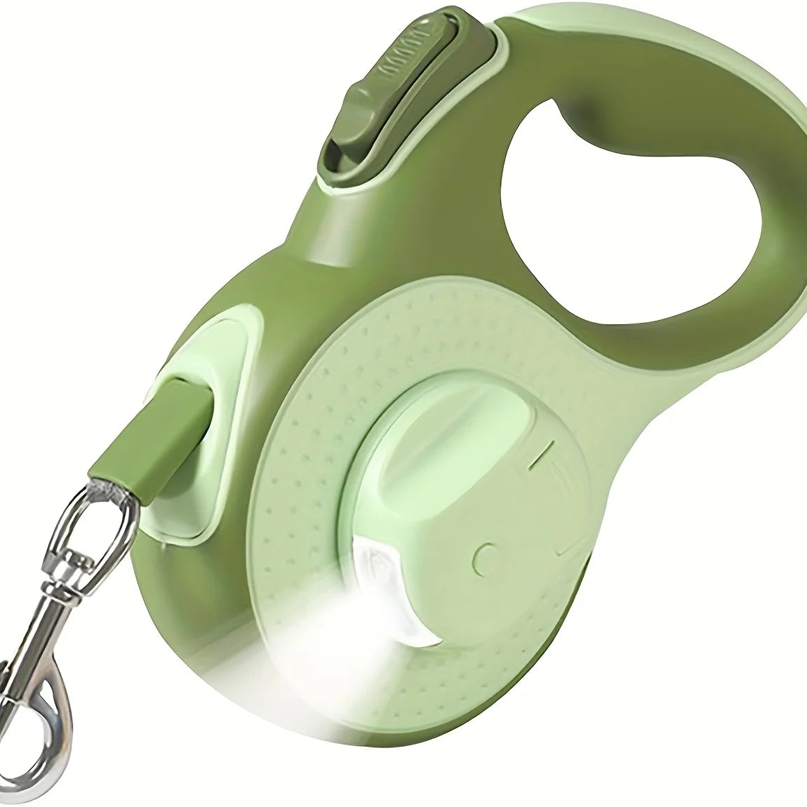 3/5M LED Retractable Dog Leash – Tangle-Free 360° Swivel Pet Walking Lead with Explosion-Proof Nylon Rope