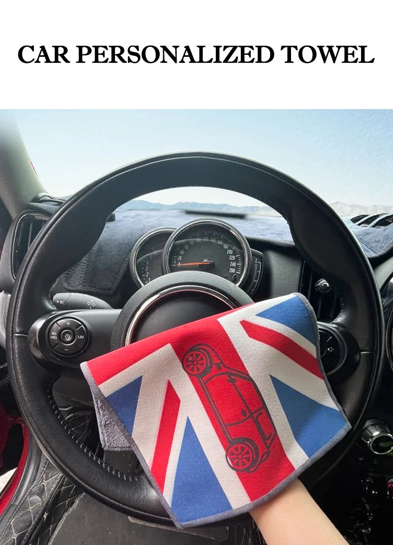 Ultra-Absorbent Microfiber Car Wash Towel – Soft Detailing & Drying Cloth for Household and Auto Cleaning