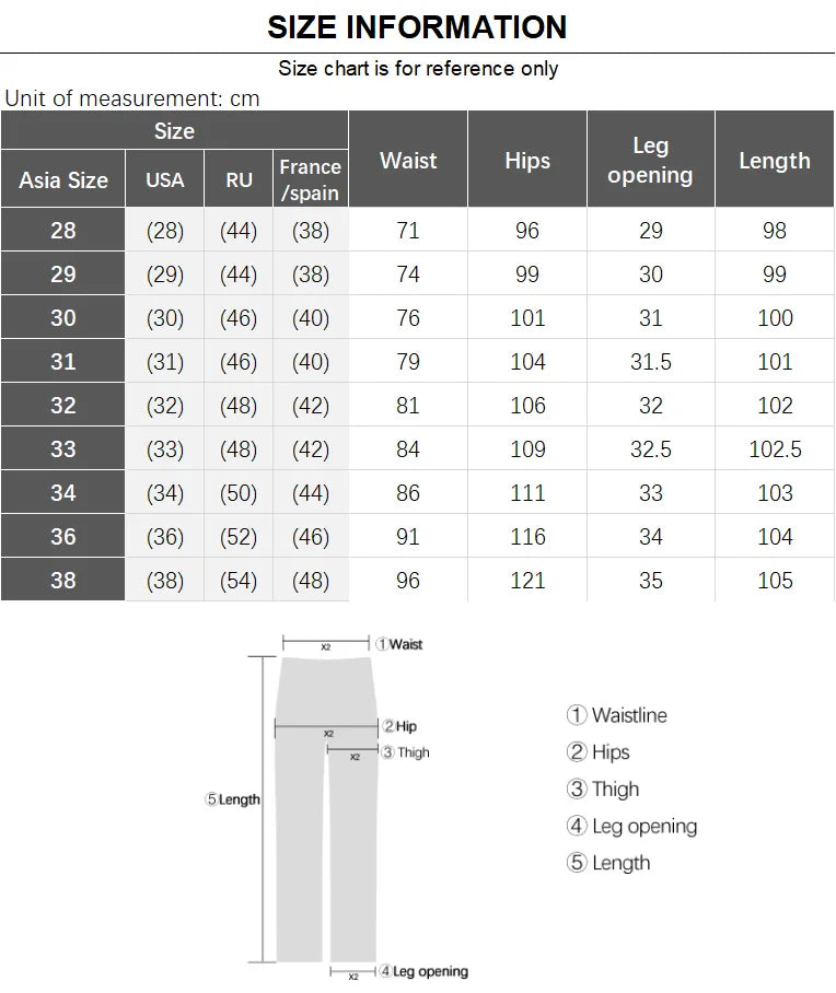 Men’s Classic Straight-Leg Cotton Trousers – 98% Cotton, Breathable Business Casual Pants with Elastic Comfort – Ideal for Spring & Summer