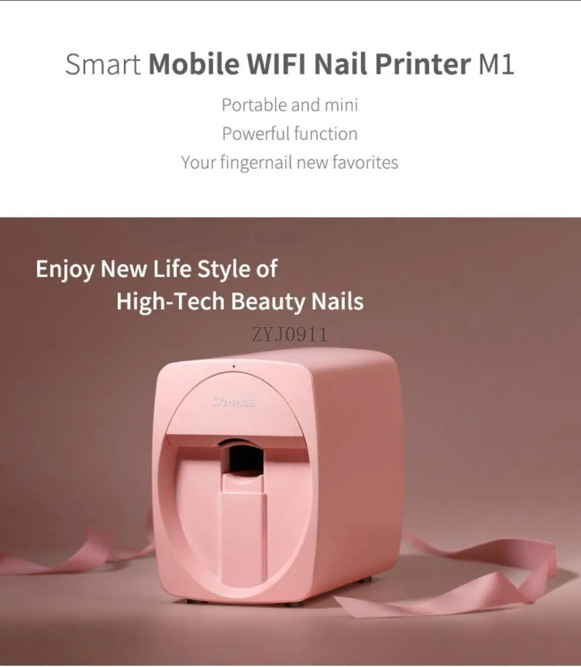 Y Smart Nail Art Printer – Portable Mini Automatic Nail Painting Machine for Professional Nail Design