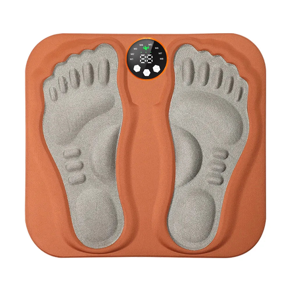 New 3D Electric EMS Foot Massager Pad with Remote – Smart Foldable Foot Muscle Stimulator for Relaxation and Shaping