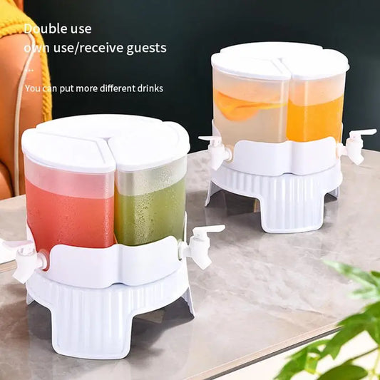 Leakproof Refrigerator Juice Dispenser Pitcher – Cold Drink Storage Jug for Water, Tea, and Beverages