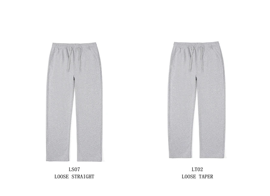 SIMWOOD 2025 Fall Oversized Jogger Sweatpants for Men – Comfortable Drawstring Trousers, Casual Gym Track Pants, Plus Size Available