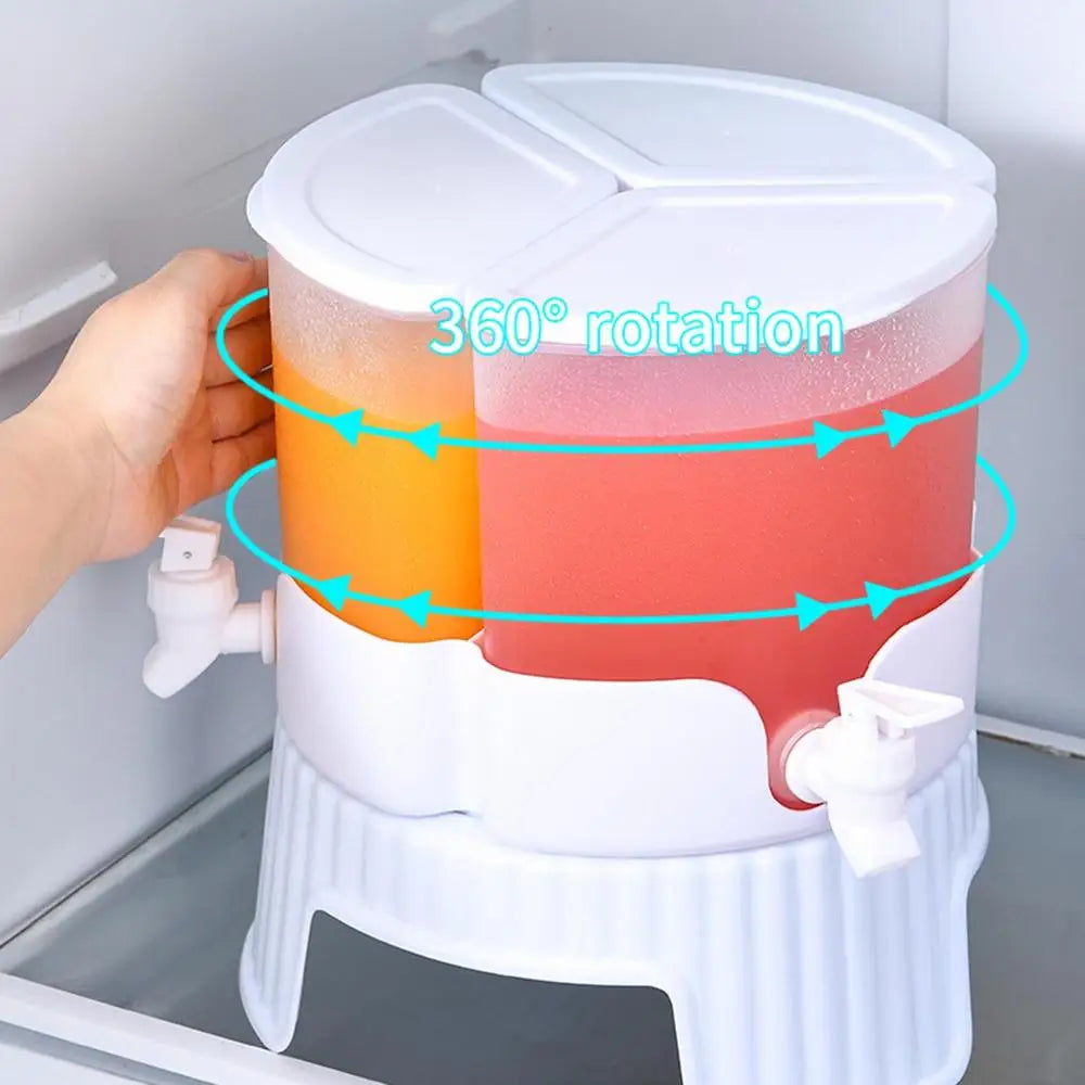 Leakproof Refrigerator Juice Dispenser Pitcher – Cold Drink Storage Jug for Water, Tea, and Beverages