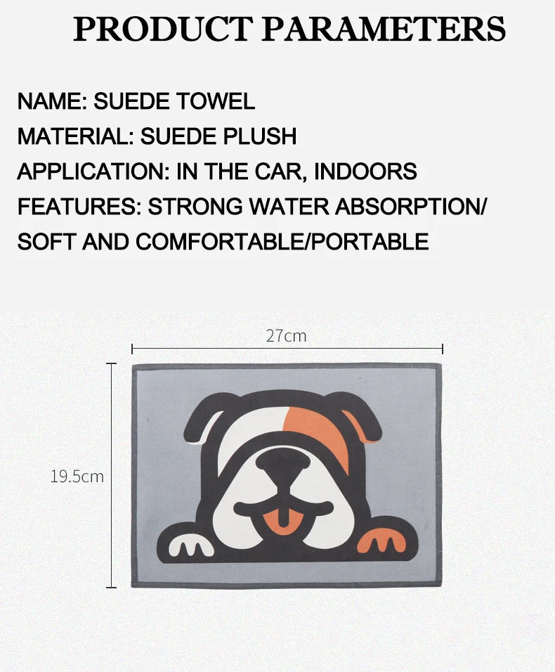 Ultra-Absorbent Microfiber Car Wash Towel – Soft Detailing & Drying Cloth for Household and Auto Cleaning