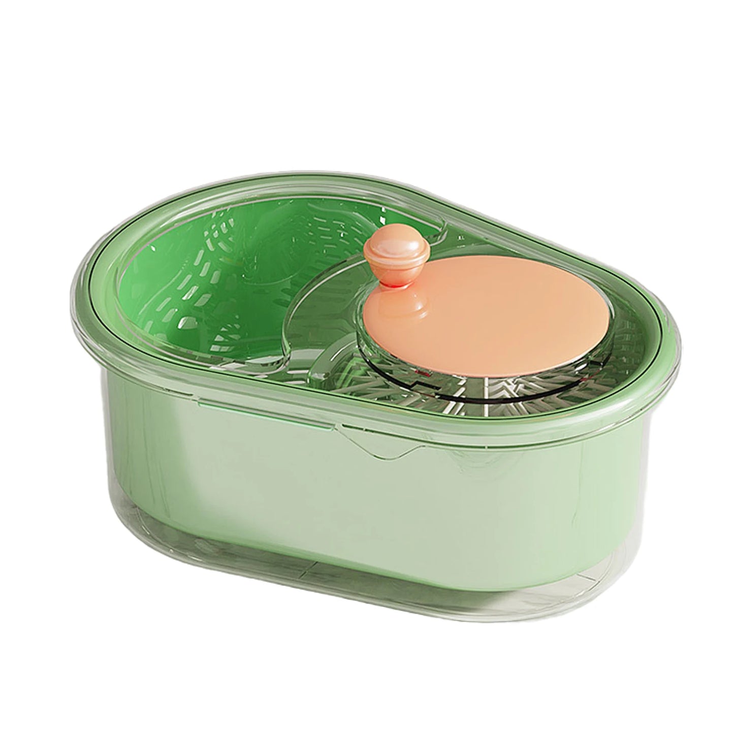 Effortless ABS Vegetable & Fruit Washing Basket – Gentle Lift Design with Drain Function