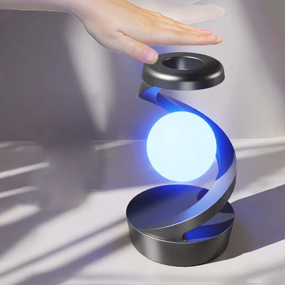 RGB Touch Night Lamp with Wireless Charging – Decorative Table Light for Bedroom, Bar, Hotel, and Gaming Room