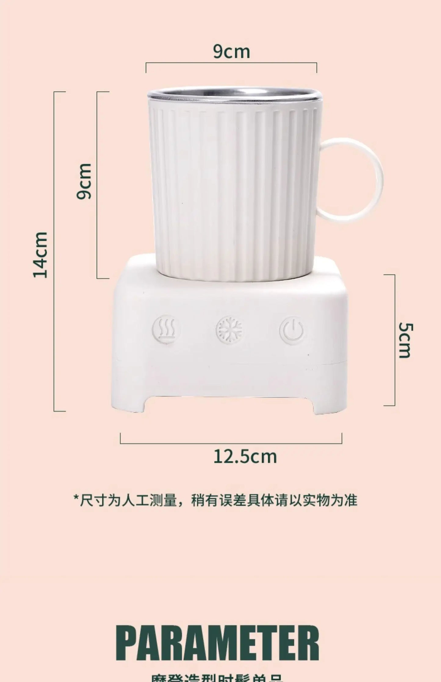 Portable Mini Electric Refrigerator – Instant Quick Cooling Drink Cooler for Home & Office