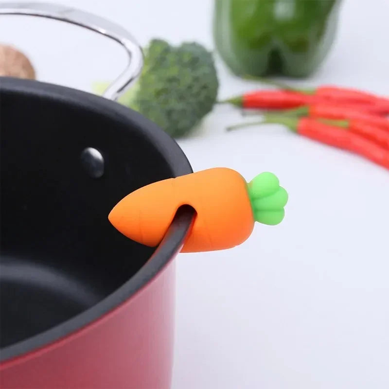 1/3Pcs Silicone Pot Lid Lifter – Heat-Resistant, Anti-Spill, Splash-Proof Lid Holder for Cooking | Creative & Durable Kitchen Gadget