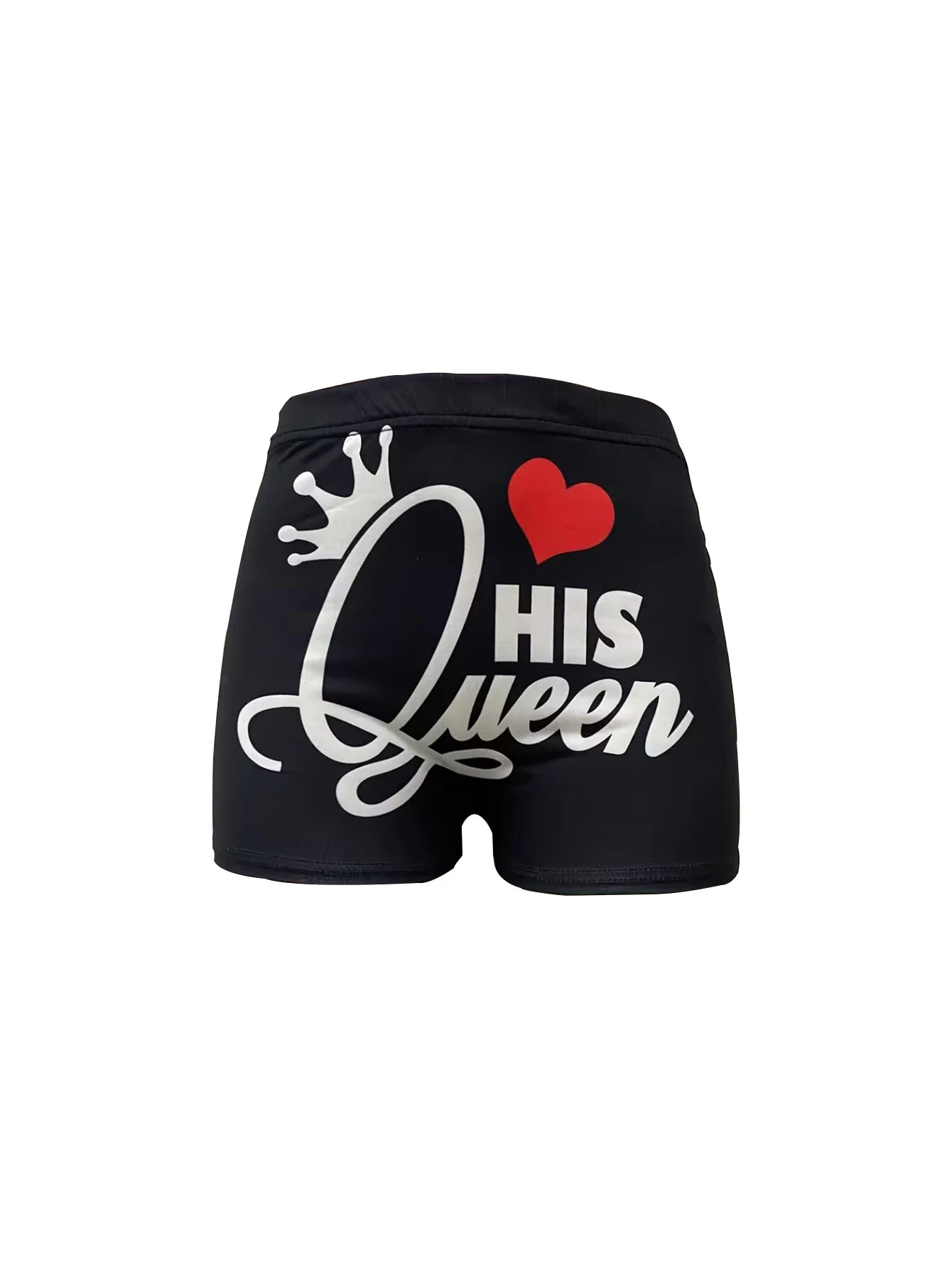 1890 Women's Summer Sports Shorts – European & American Style | Love Letter Print | Sexy Yoga & Fitness Wear