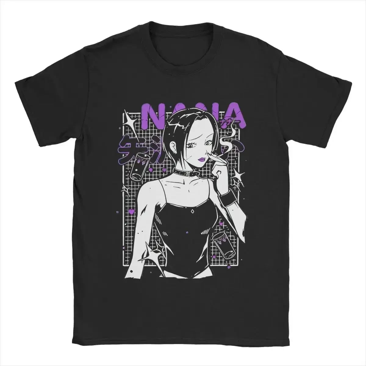NANA Osaki Graphic T-Shirt – Unisex Harajuku Rock Punk Style Short Sleeve Tee for Casual Summer Streetwear