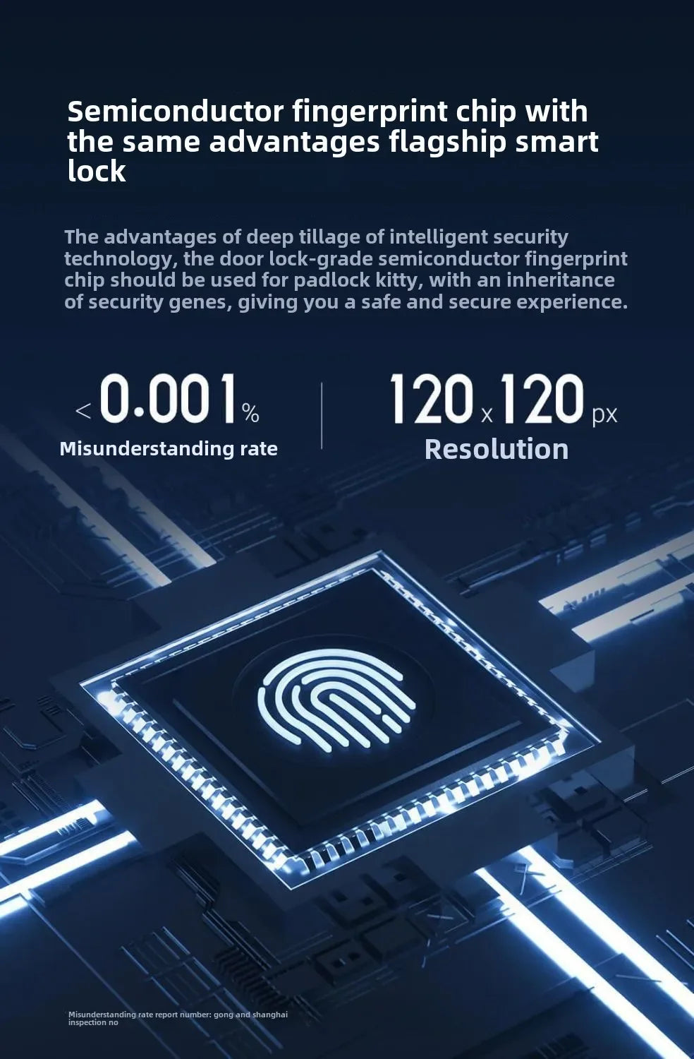 Smart Fingerprint Padlock – Electronic Lock for Luggage, Cabinets, Dorms, and More – Biometric Unlock for Secure Access