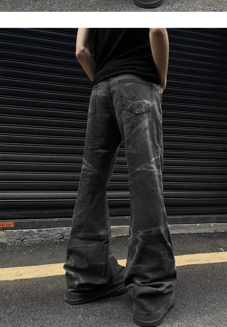 Unisex Retro Straight-Leg Jeans – High Street Loose Fit for Men & Women | Hip-Hop Autumn Streetwear