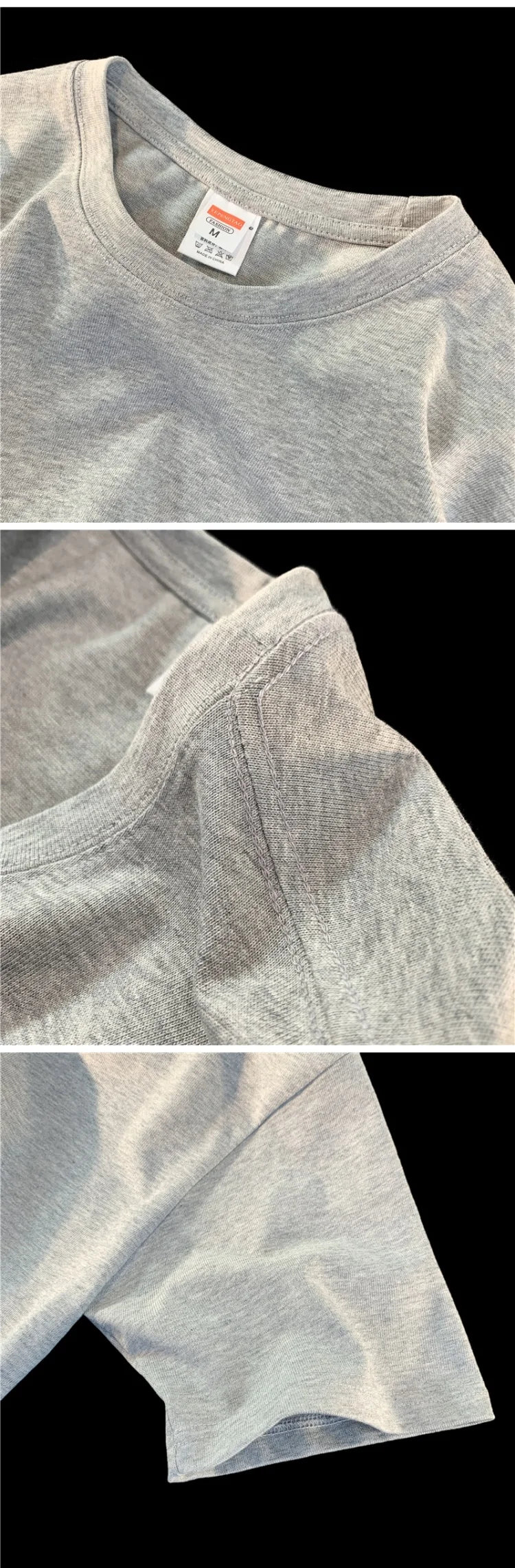 Unisex Oversized Heavyweight Cotton T-Shirt – 260gsm Basic Solid Color Hip-Hop Style Summer Tee