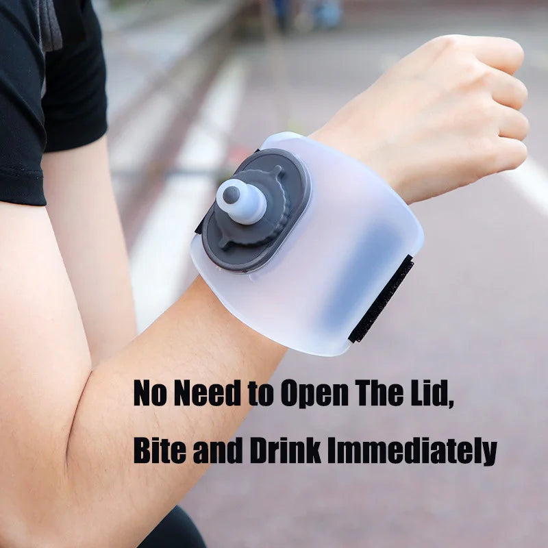Portable Sports Wrist Water Bottle – Ideal for Running, Cycling, Hiking, and Climbing