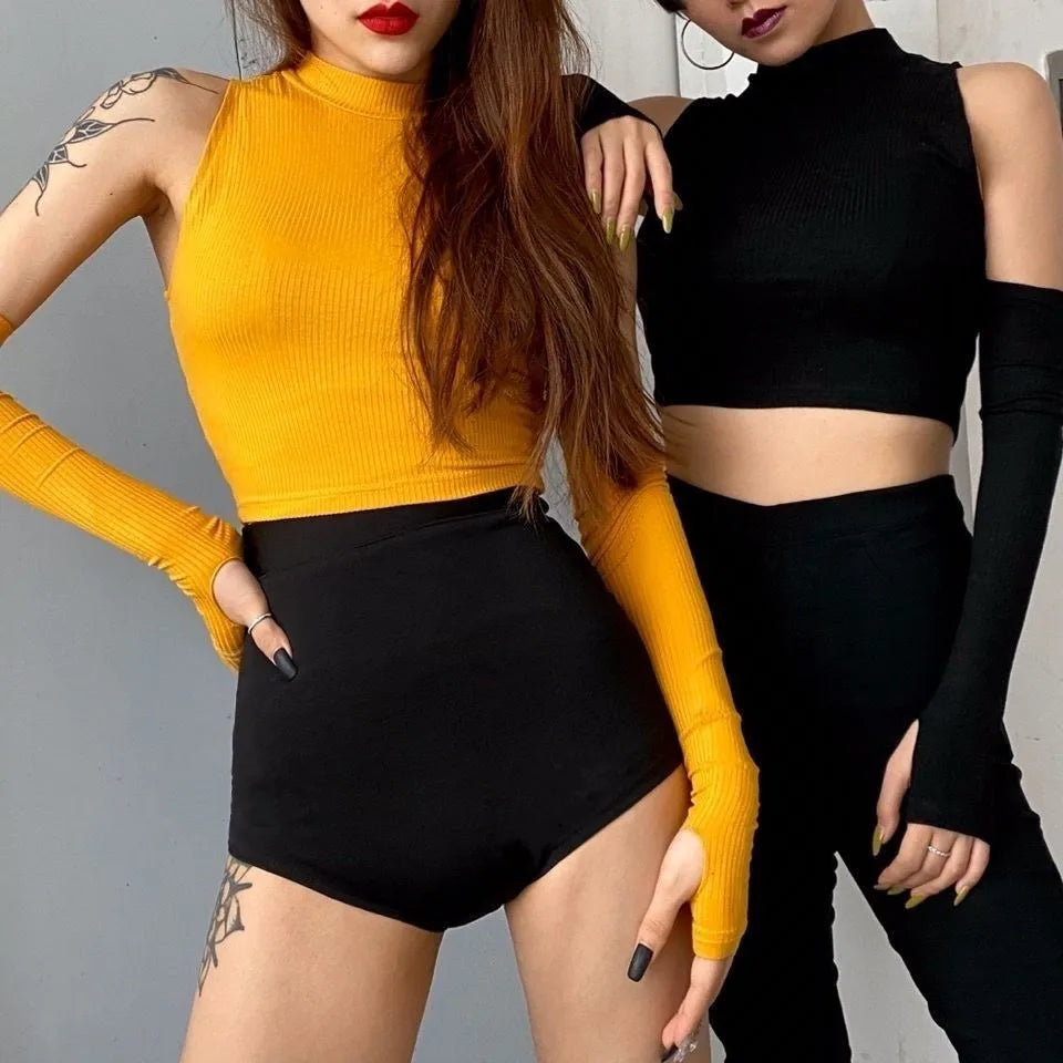 Women's High-Waist Black Shorts – Slim Fit Solid Color Summer Bottoms for Dance, Club, K-pop, and Streetwear Style (Up to 5XL)