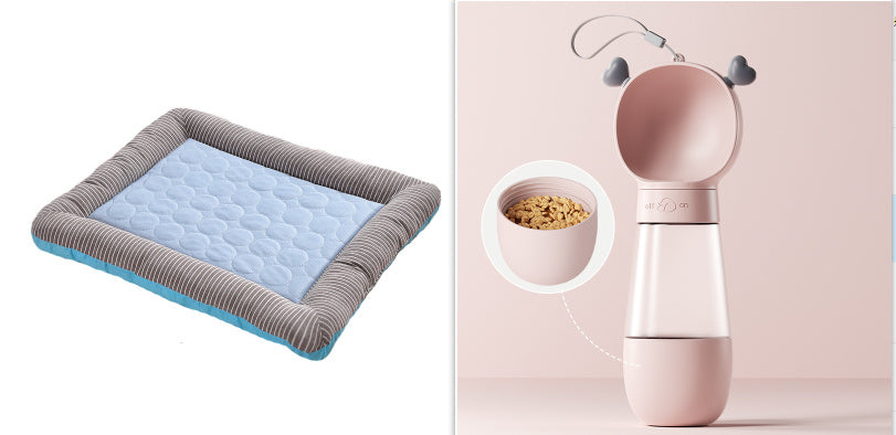 Pet Cooling Mat – Ice Silk Summer Bed for Dogs, Cats & Puppies, Soft & Breathable Sleeping Pad