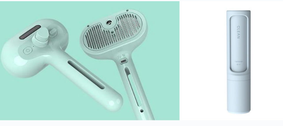 Self-Cleaning Pet Comb with Built-In Mist – Hair Remover & Grooming Brush for Dogs & Cats