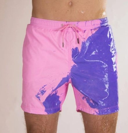 Men’s Quick-Dry Summer Beach Shorts – Lightweight Swim Trunks for Outdoor & Pool