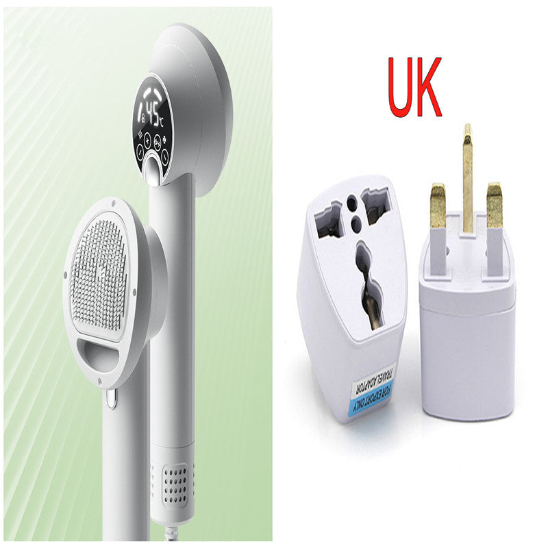 Smart Pet Hair Dryer – Quiet Blow Dryer & Grooming Comb for Dogs & Cats, Safe & Efficient Drying