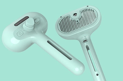 Self-Cleaning Pet Comb with Built-In Mist – Hair Remover & Grooming Brush for Dogs & Cats