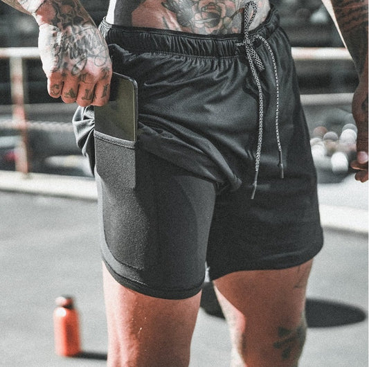 Men's Pocket Training Compression Shorts