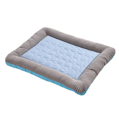 Pet Cooling Mat – Ice Silk Summer Bed for Dogs, Cats & Puppies, Soft & Breathable Sleeping Pad