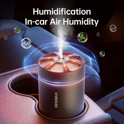 Mini Car Air Humidifier &amp; Aroma Diffuser – LED Light, Air Purifier &amp; Freshener for Vehicle Interior Aromatherapy