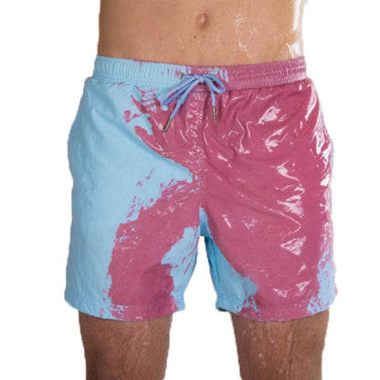 Men’s Quick-Dry Summer Beach Shorts – Lightweight Swim Trunks for Outdoor & Pool