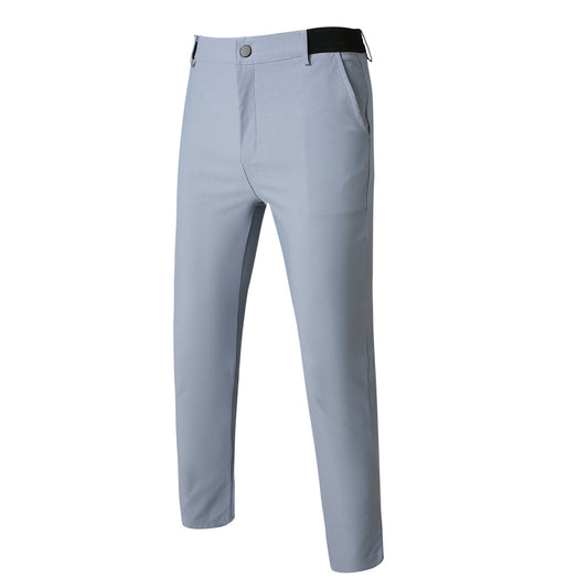 Men's Slim Fit Stretchy Business Casual Trousers