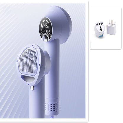 Smart Pet Hair Dryer – Quiet Blow Dryer & Grooming Comb for Dogs & Cats, Safe & Efficient Drying