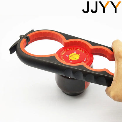 JJYY 5-in-1 Jar and Bottle Opener with Easy Grip – Quick Twist-Off Lid Remover for Bottles and Can Lids, Ideal for Everyday Cooking