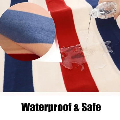 Thickened Electric Heating Blanket with Automatic Protection – 110/220V Body Warmer Mat for Winter Comfort