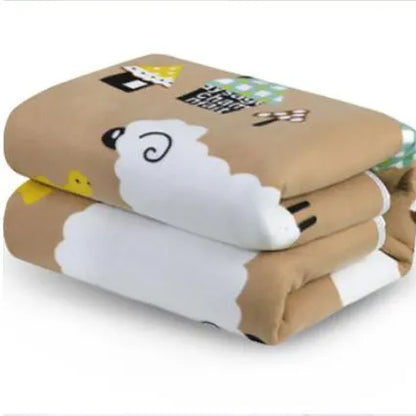 Thickened Electric Heating Blanket with Automatic Protection – 110/220V Body Warmer Mat for Winter Comfort