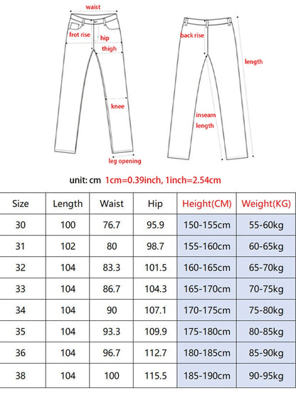 Men's Solid Cotton Straight-Leg Chino Pants – Business Casual Trousers with Belt, Ideal for Autumn &amp; Winter – Classic Formal Style for Adults &amp; Seniors