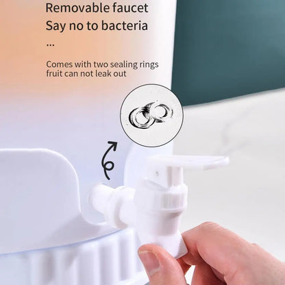 Leakproof Refrigerator Juice Dispenser Pitcher – Cold Drink Storage Jug for Water, Tea, and Beverages