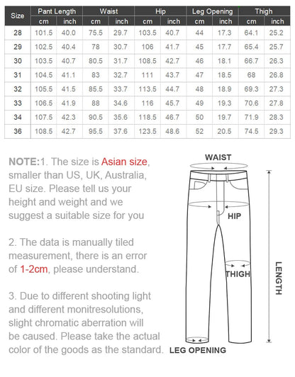Maden Vintage Style 11.2oz White Cottonseed Hull Loose Straight-Leg Jeans for Men – Casual Spring &amp; Autumn Chino-Inspired Cargo Trousers &nbsp;